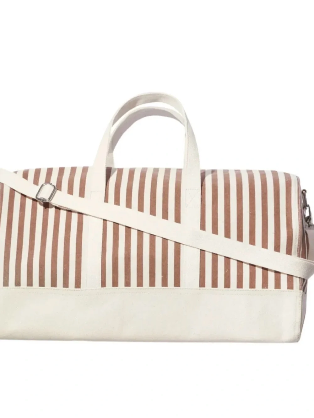 KULE The All Over Striped Duffle Bag